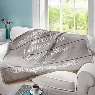 You Are My Happily Ever After Throw